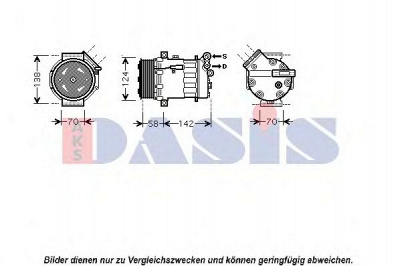 AKS DASIS 851599n -  Компрессор, кондиционер